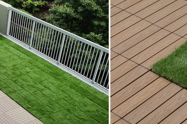 Artificial Grass Deck Tiles