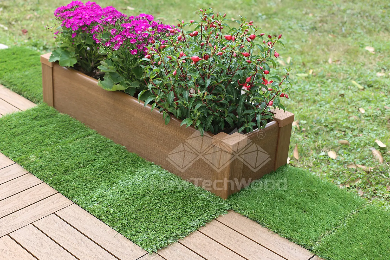 Installing Deck Tiles On Grass, How To Install Outdoor Tile On Grass