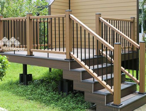 Composite Deck Railing | Outdoor Composite Railing | NewTechWood
