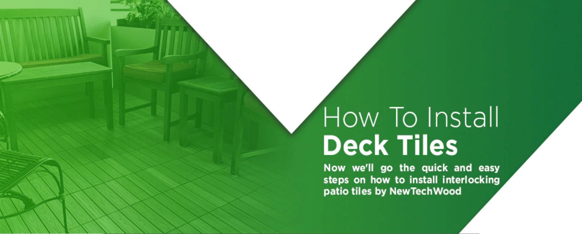 How to Install Composite Deck Tiles NewTechWood