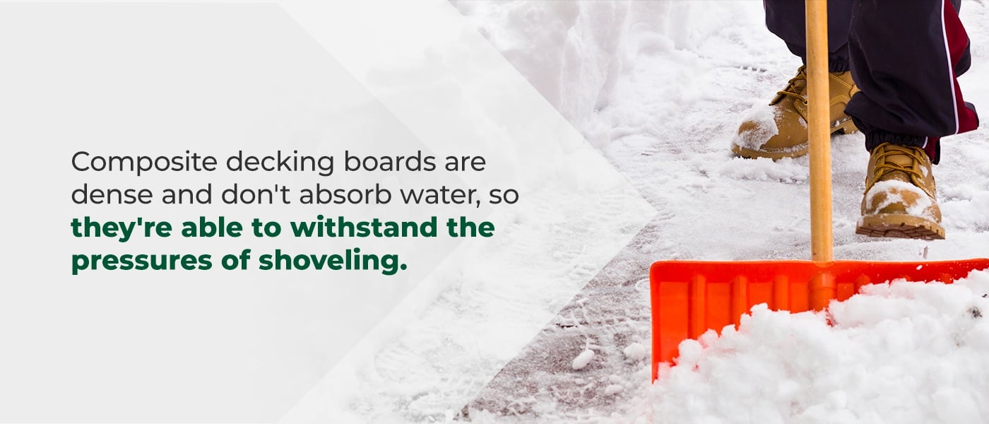 How to Safely Remove Snow From Your Deck Newtechwood