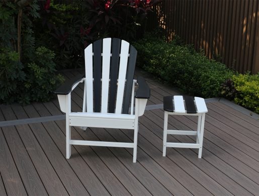 Adirondack & Table-Zebra-NewTechWood
