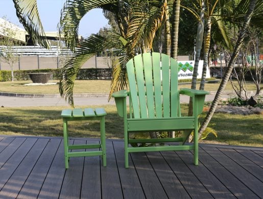 Adirondack & Table-Mint-NewTechWood