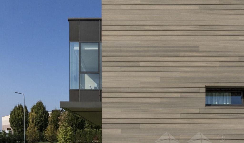 Shadowline Composite Siding installed
