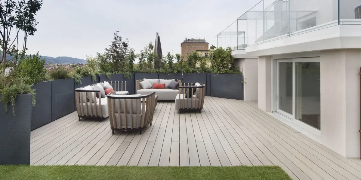 Decking installed