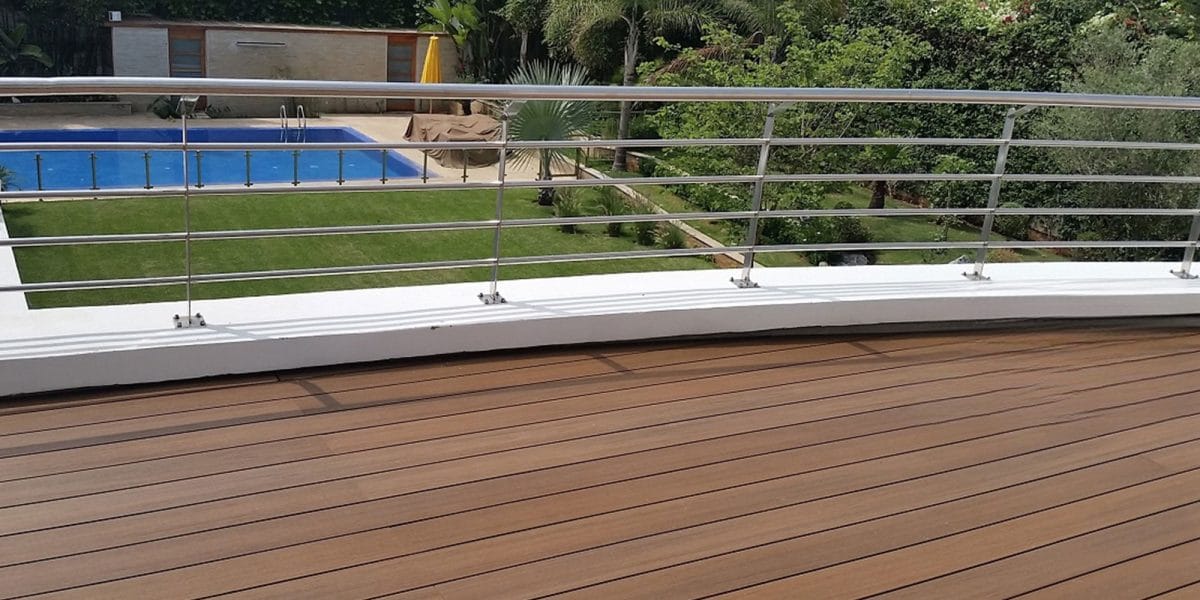 Monarch Series Composite Decking installed