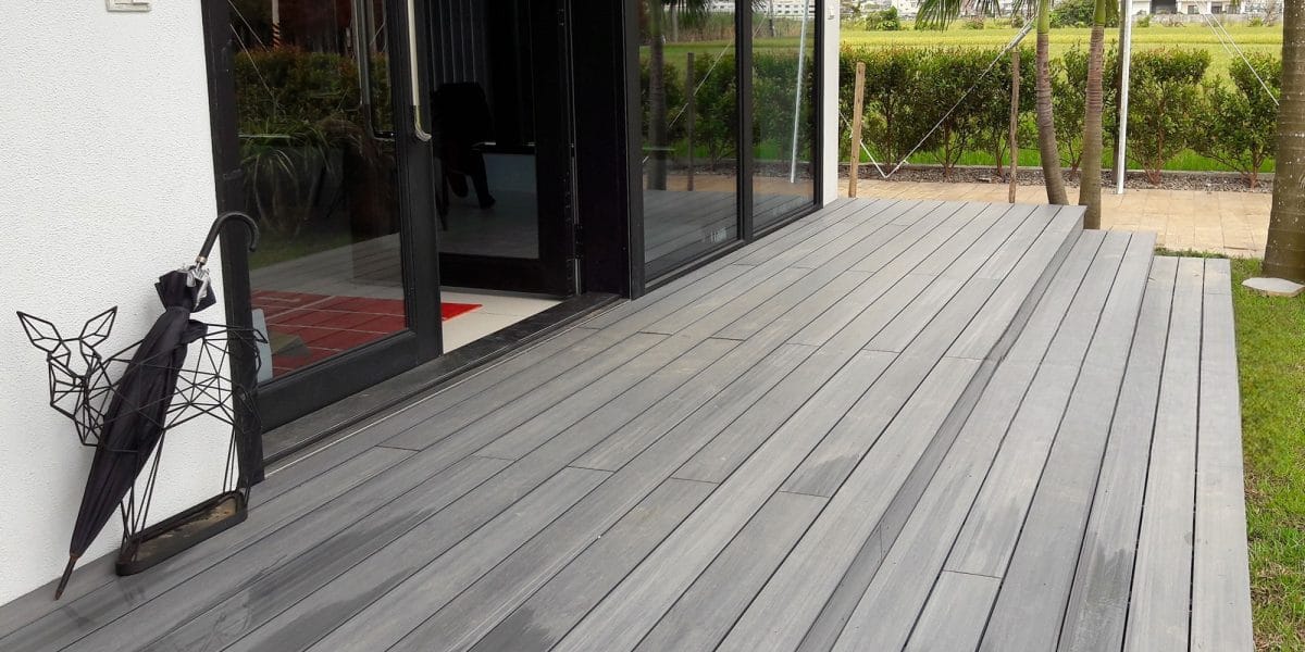 Monarch Series Composite Decking installed