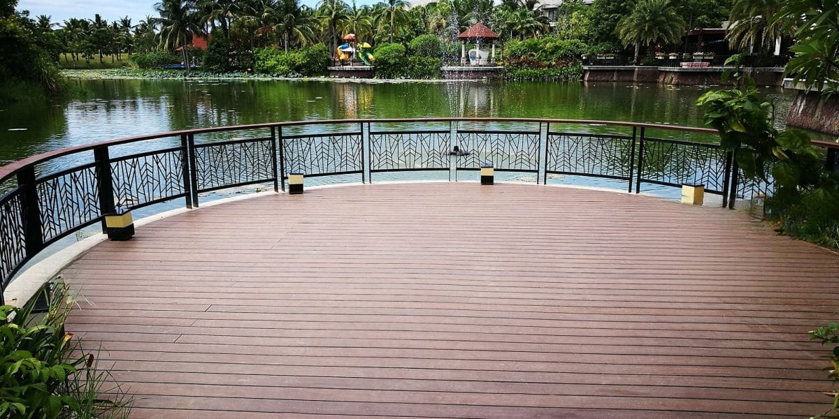 Explorer Series Composite Decking installed