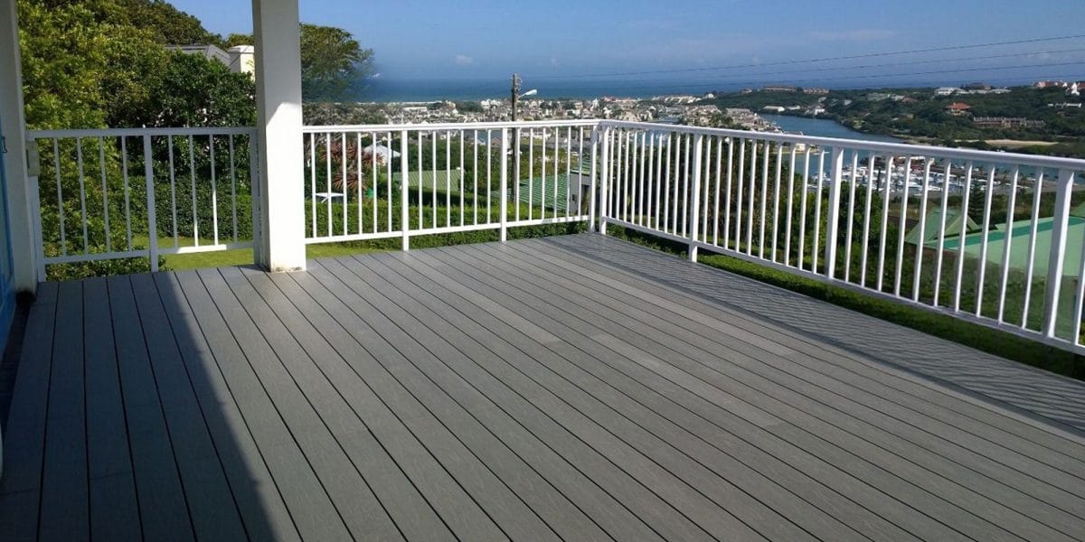 Monarch Series Composite Decking installed