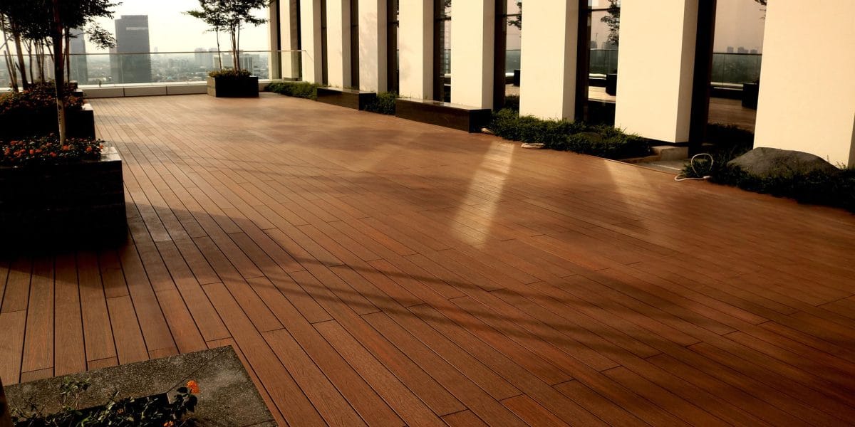 Explorer Series Composite Decking installed