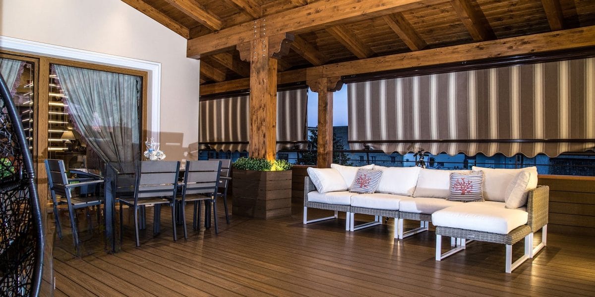 Bell Series Composite Decking installed