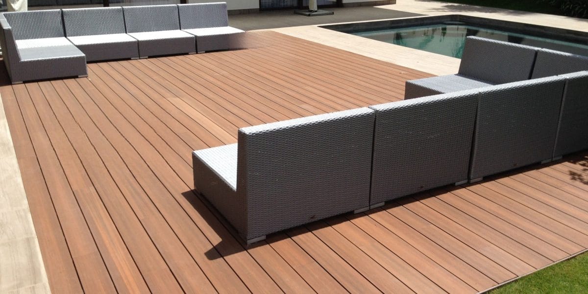 Bell Series Composite Decking installed
