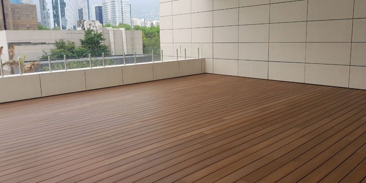 Monarch Series Composite Decking installed