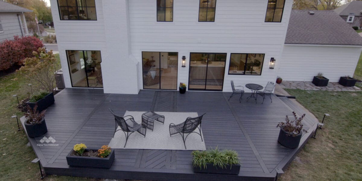 Bell Series Composite Decking installed