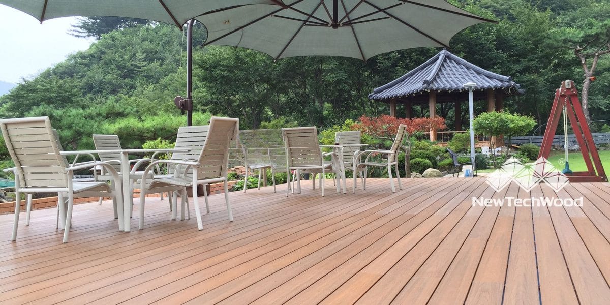 Bell Series Composite Decking installed