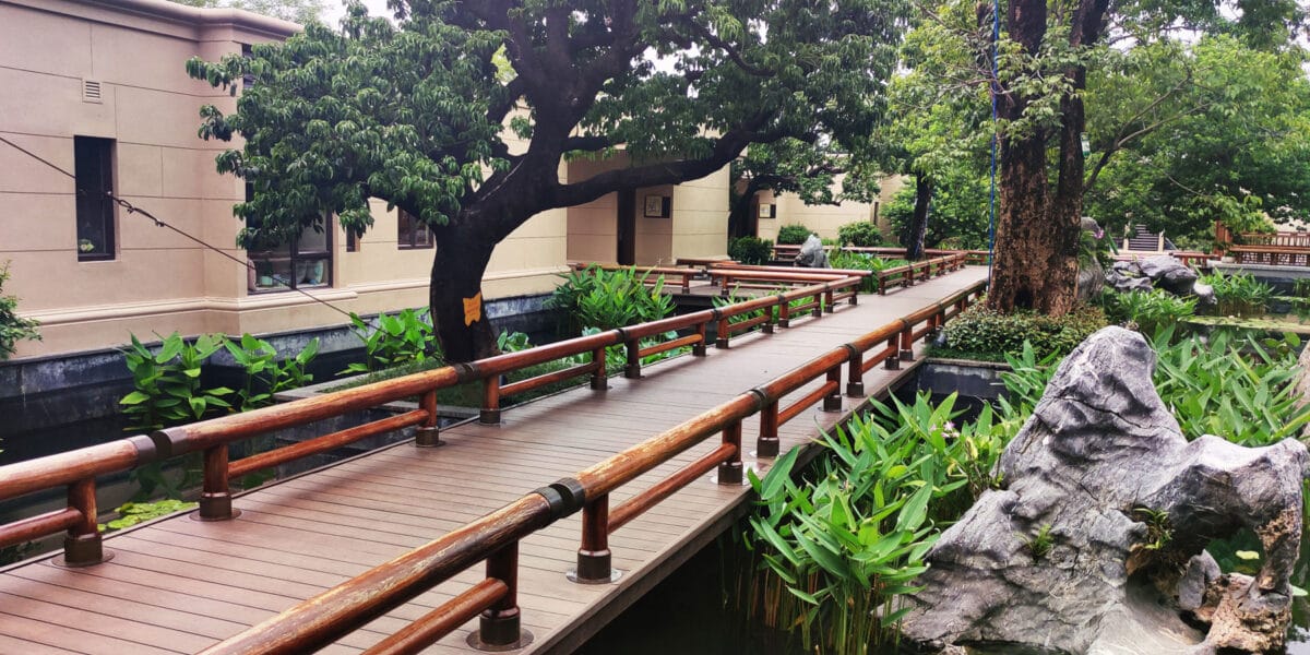 Bell Series Composite Decking installed