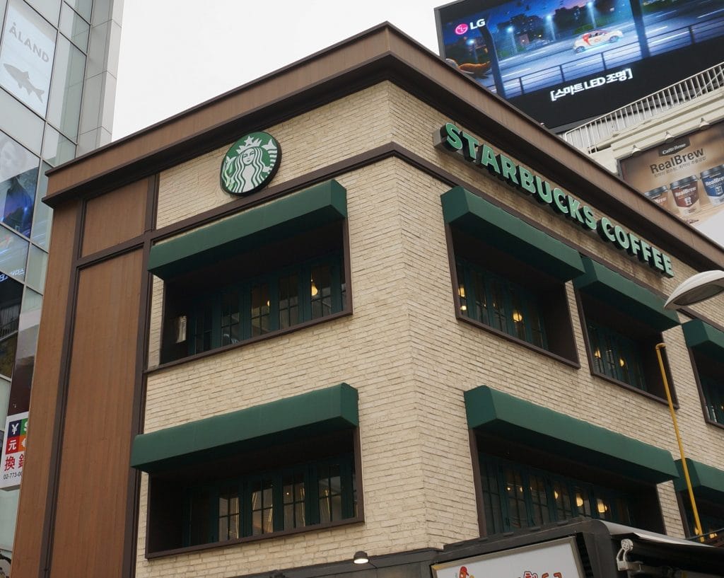 Commercial storefront in composite cladding