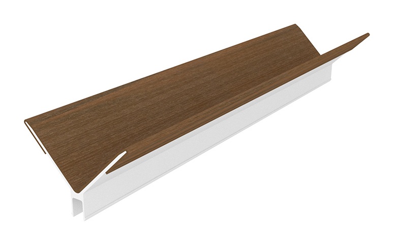 Alusion Siding 1/2 In. Inside Corner Cover Trim