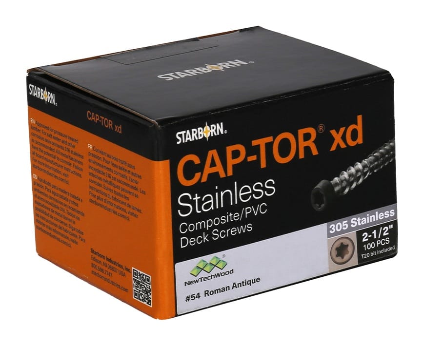 Stainless Steel Composite Deck Screws – Sample