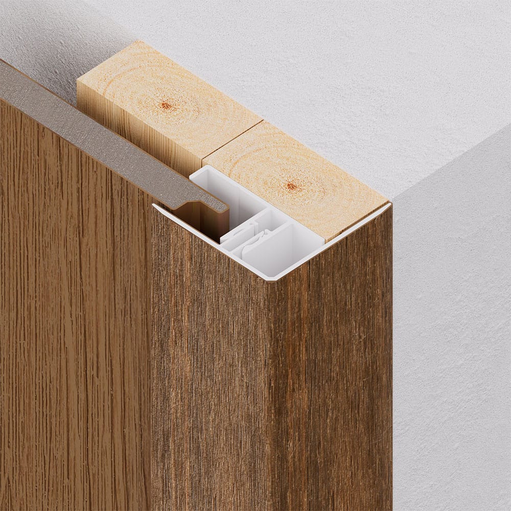 Alusion Siding 1/2 In. F Cover Trim