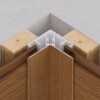 Alusion Siding 1/2 In. Inside Corner Cover Trim
