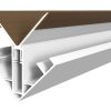 Alusion Siding 1 In. Inside Corner Cover Trim
