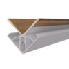 Alusion Siding 1/2 In. Inside Corner Cover Trim
