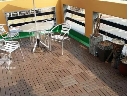 UltraShield Naturale Quick Deck Outdoor Composite Deck Tile