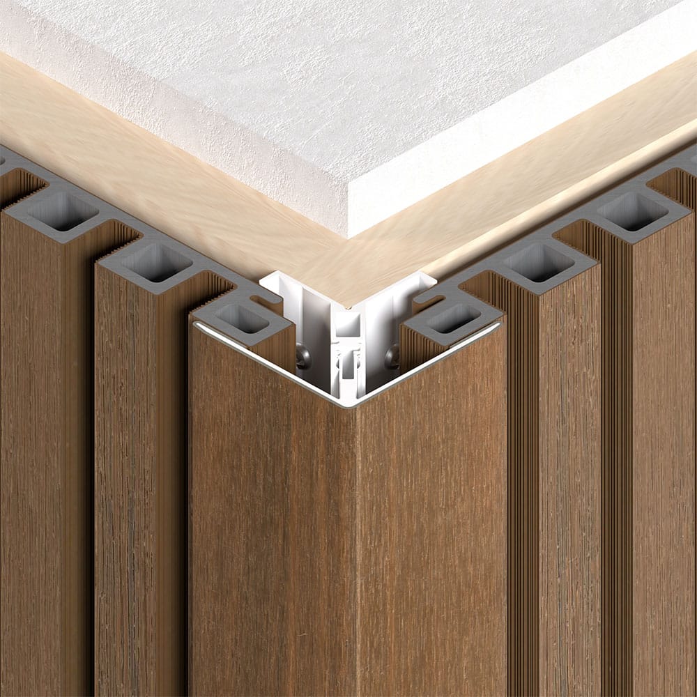 Alusion Siding 1 In. Outside Corner Cover Trim
