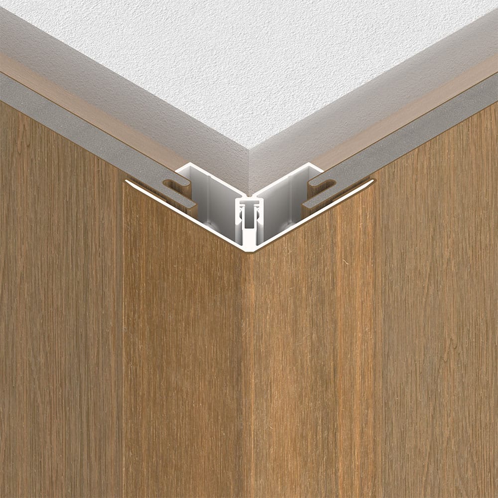Alusion Siding 1/2 In. Outside Corner Cover Trim