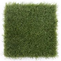 UltraShield Naturale   Quick Deck Outdoor Composite Deck Tile Grass Square Accessory Sample - US-QD-ZX-GS-S