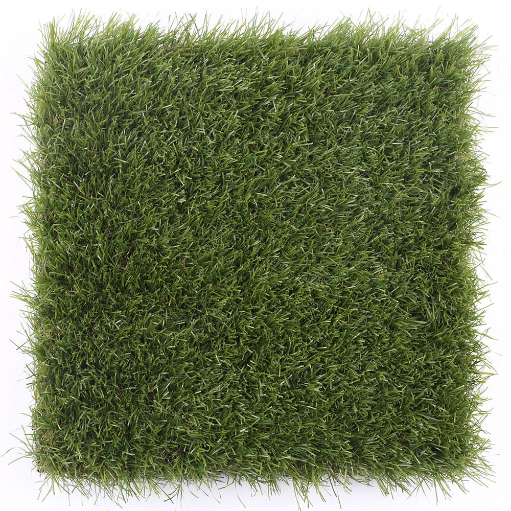 UltraShield Naturale   Quick Deck Outdoor Composite Deck Tile Grass Square Accessory Sample - US-QD-ZX-GS-S
