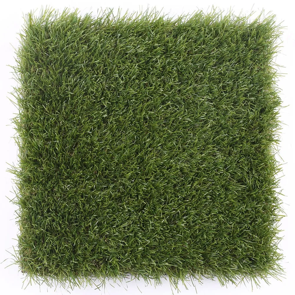 UltraShield Naturale Quick Deck Outdoor Composite Deck Tile Grass Square Accessory Sample – US-QD-ZX-GS-S