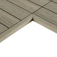 Quick Deck Composite Deck Tile Inside End Corner Trim