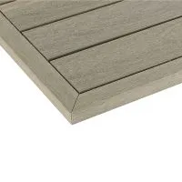 Quick Deck Composite Deck Tile Outside End Corner Trim