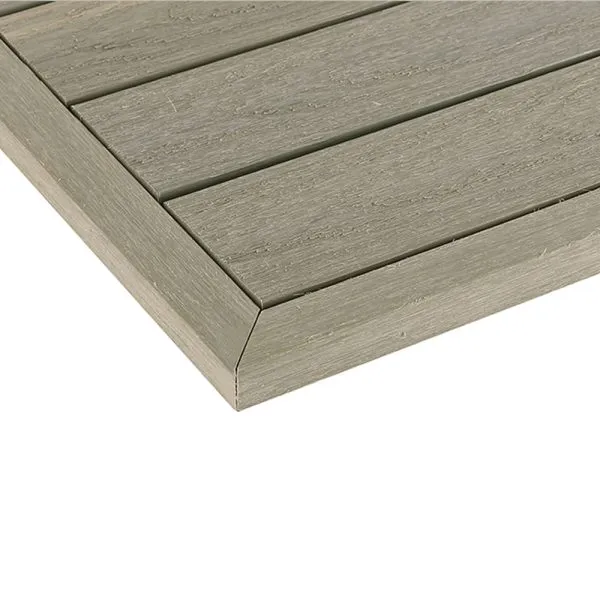 Quick Deck Composite Deck Tile Outside End Corner Trim