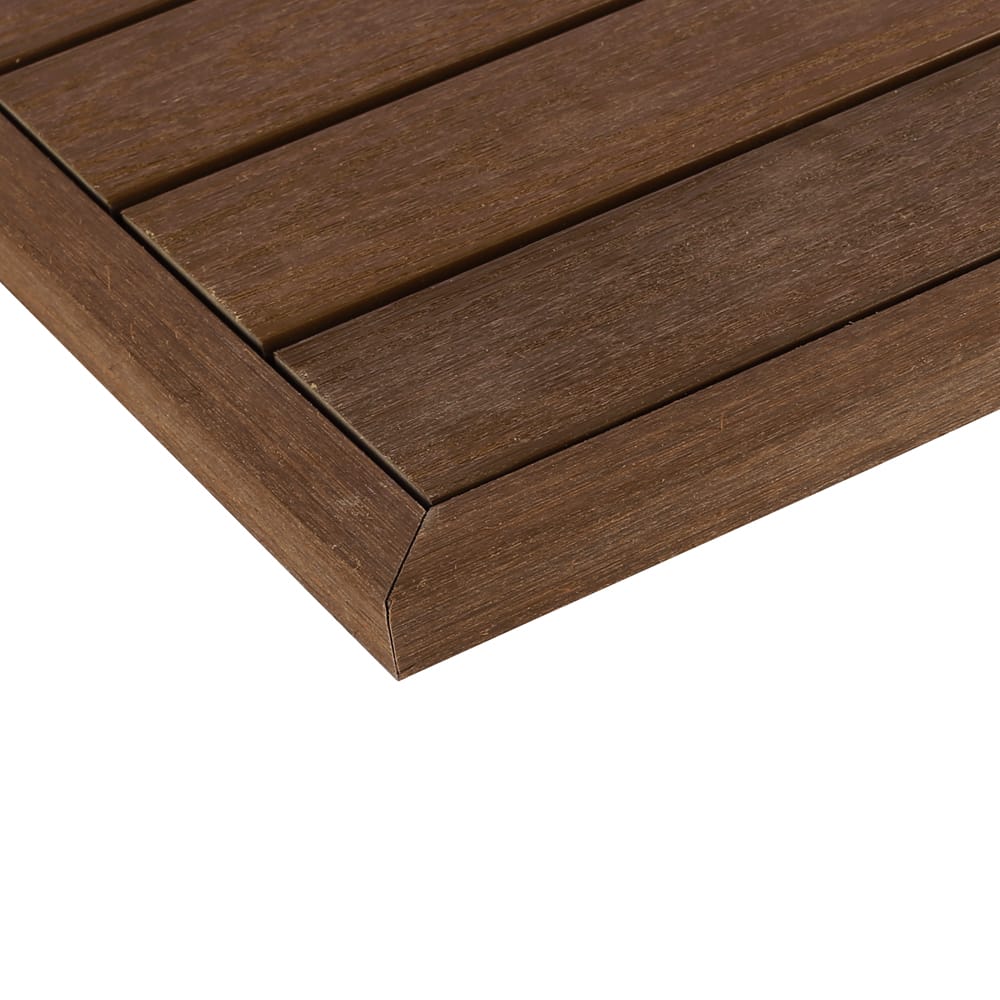 Quick Deck Composite Deck Tile Outside End Corner Trim