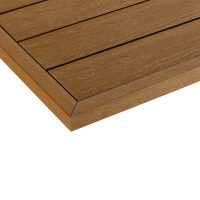 Quick Deck Composite Deck Tile Outside End Corner Trim