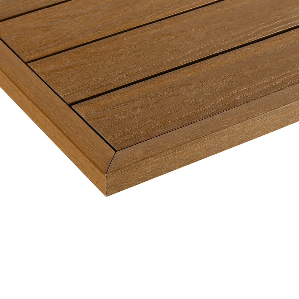 Quick Deck Composite Deck Tile Outside End Corner Trim