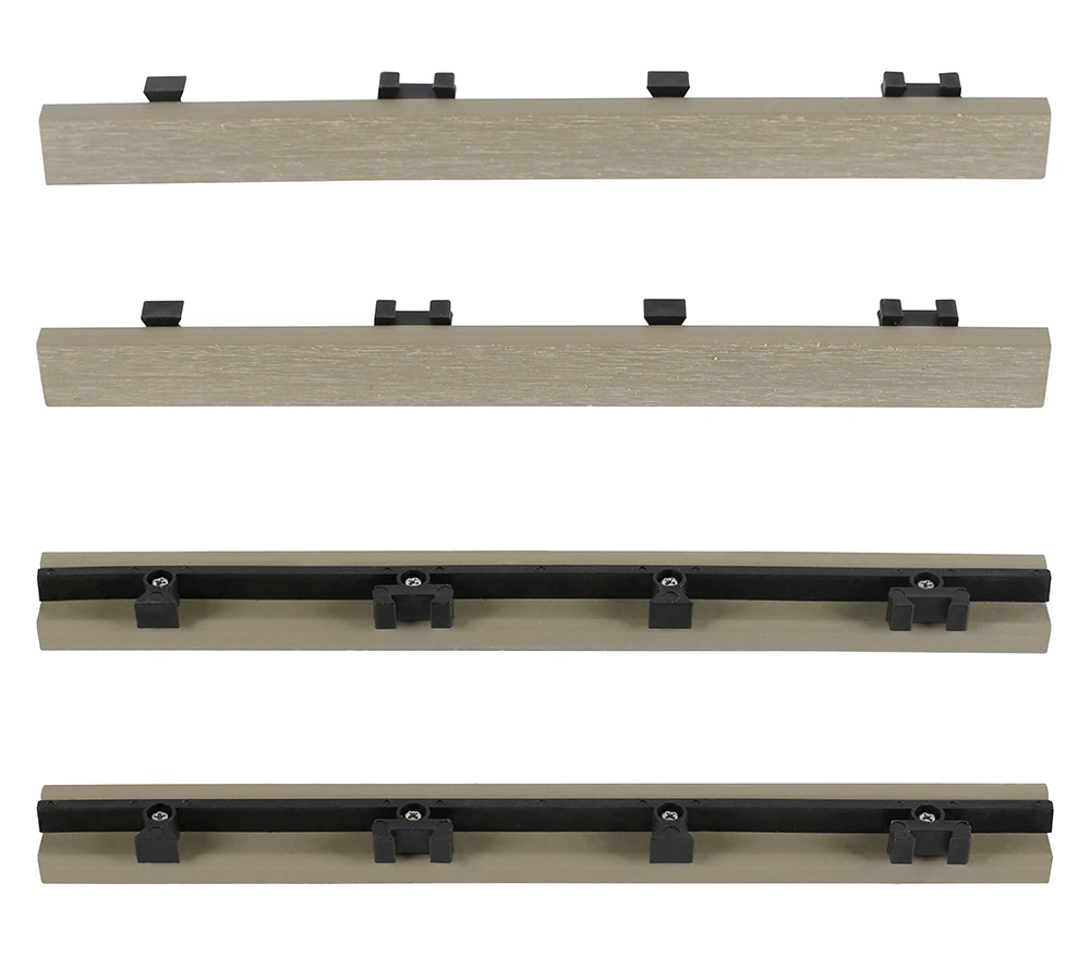 Quick Deck Composite Deck Tile Straight Trim