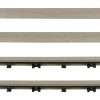 Quick Deck Composite Deck Tile Straight Trim