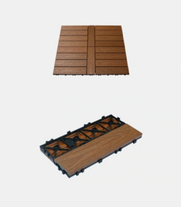 1 ft Single Slat Deck Tile