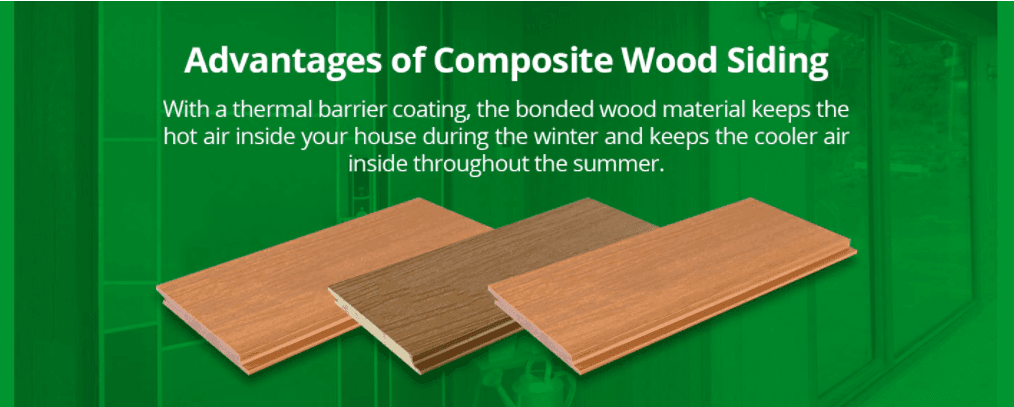 advantages of composite wood siding