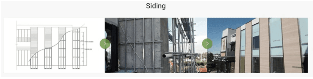 cladding and siding
